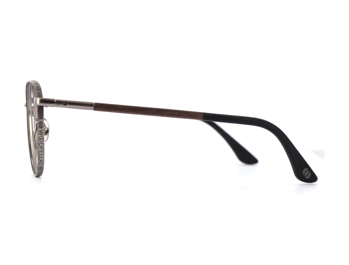 Woodfellas Brillenfassung Pulse 11092 Curledholz Gun