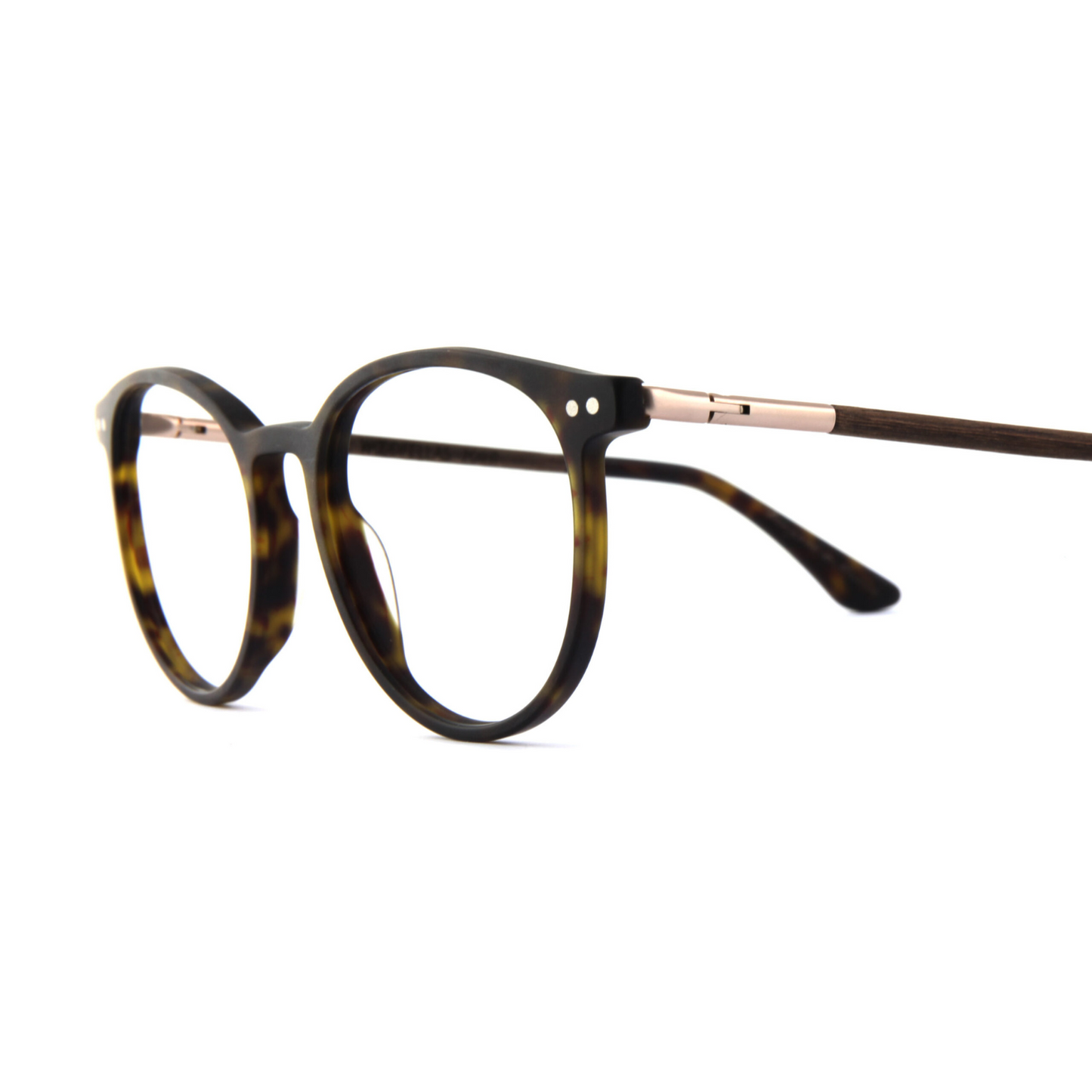 Woodfellas Brillenfassung Point 11037 Walnussholz Havanna