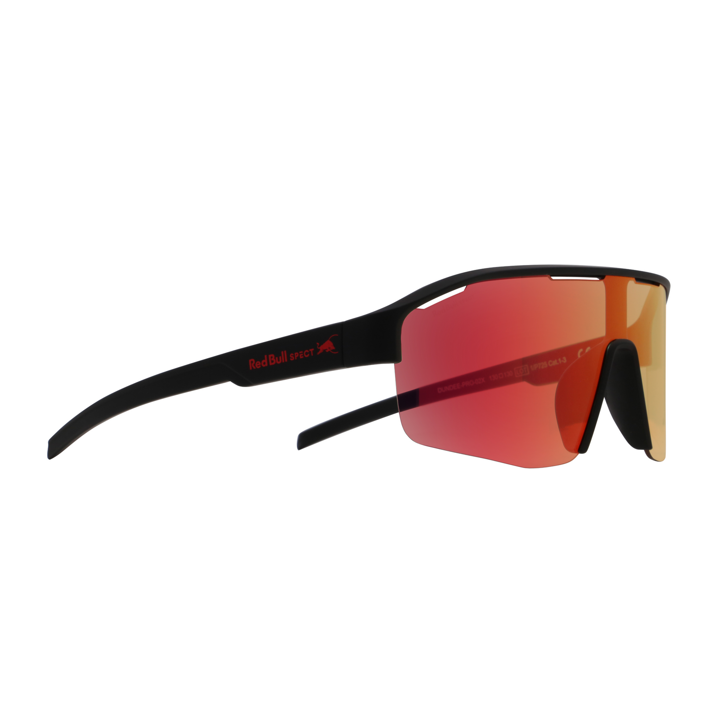 Red Bull SPECT Eyewear Sonnenbrille DUNDEE PRO-02X schwarz matt- Selbsttönende Sportbrille