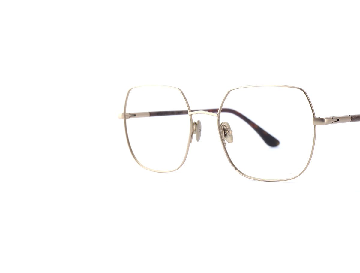Woodfellas Brillenfassung Drift 11049 Curledholz Gold