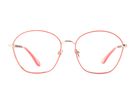 Woodfellas Brillenfassung Twist 11088 Ebenholz Rose Pfirsich