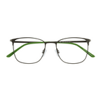 VISTAN Brille 4619-3 dunkelgun mit grün matt