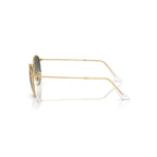 Ray Ban Sonnenbrille Round Metal 0RB3447 001/BH gold