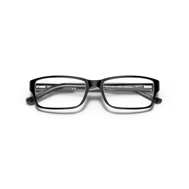 Ray Ban Brille 0RX5169 2034 schwarz auf transparent