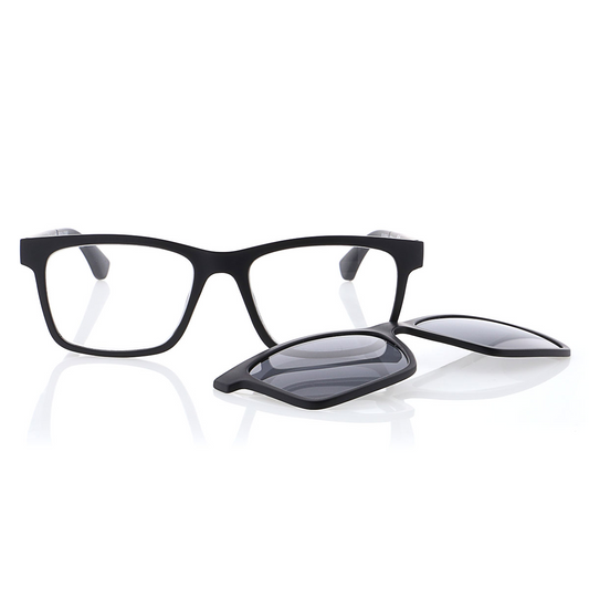 MPO Lesehilfe KLH188-1 schwarz mit Sonnenclip