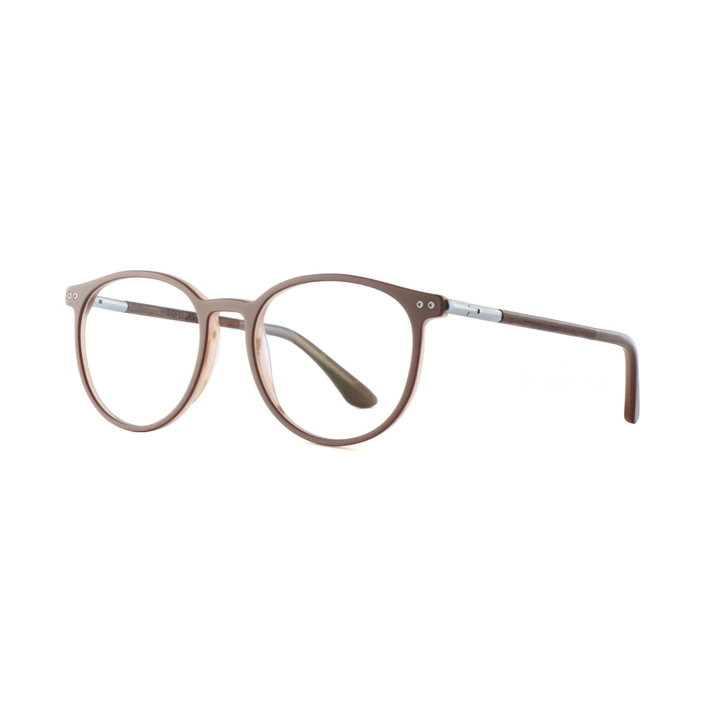Woodfellas Brillenfassung Point 11037 Ebenholz Braun