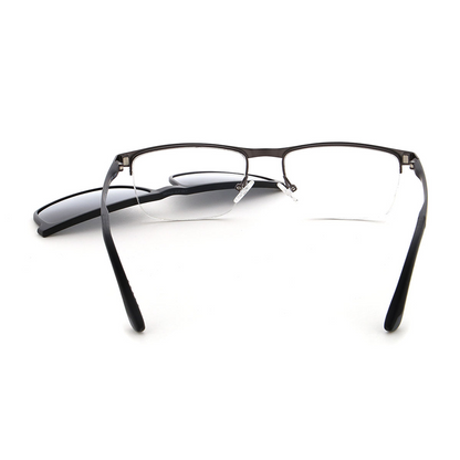 Vienna Design Brille mit Clip UN777-03 grau