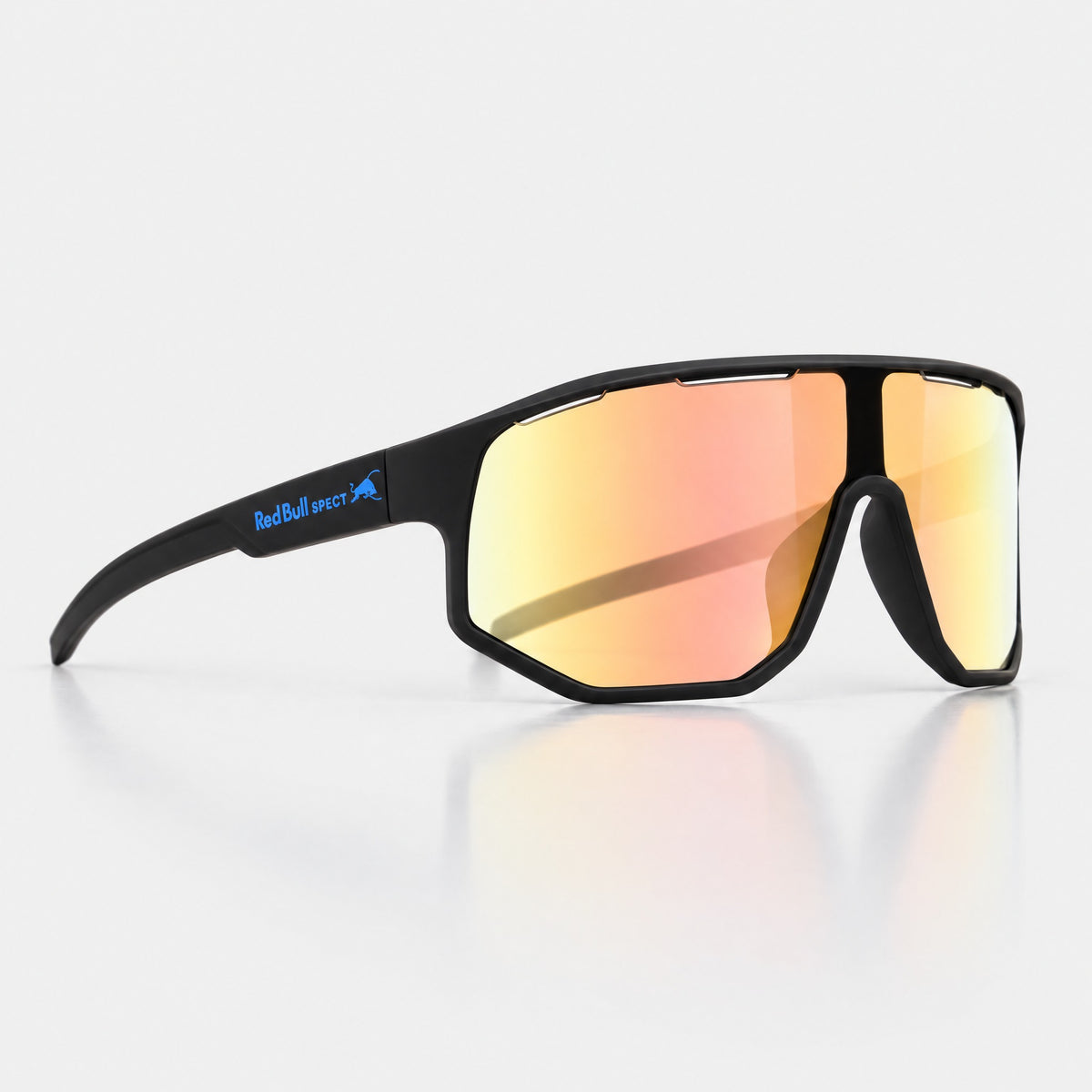 Red Bull SPECT Eyewear Sonnenbrille DASH_PRO-01X schwarz matt- Selbsttönende Sportbrille