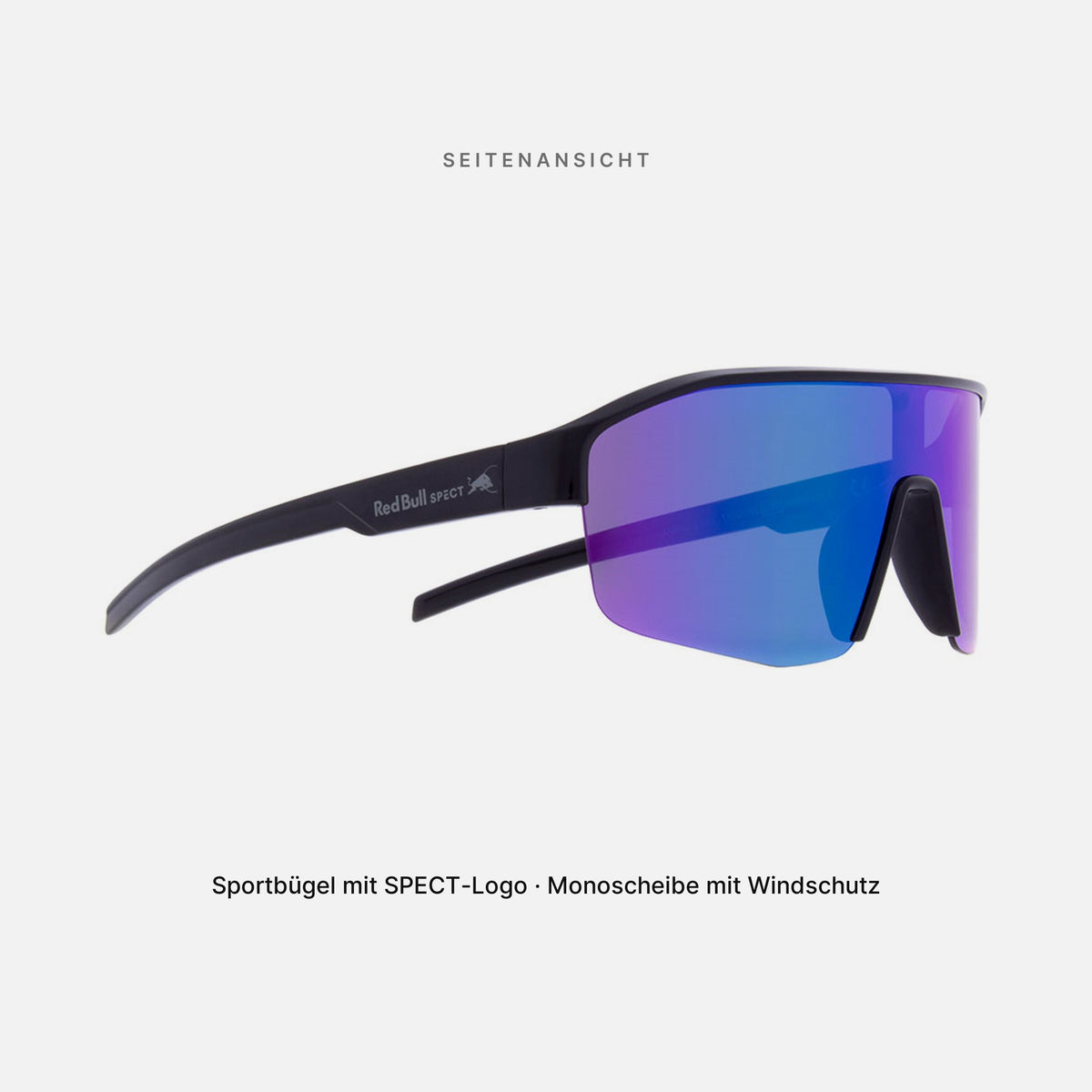 Red Bull SPECT Eyewear Sonnenbrille DUNDEE-003 schwarz