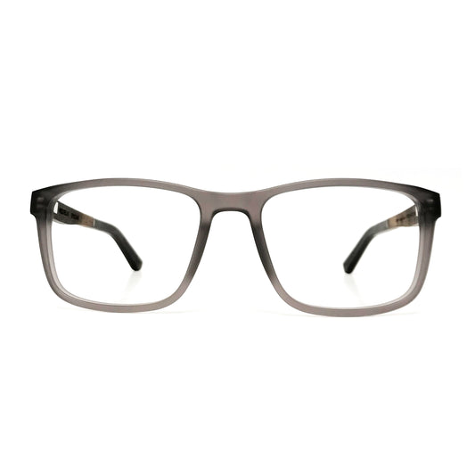Woodfellas Brillenfassung Eysome 11019 Wurzelholz Grau