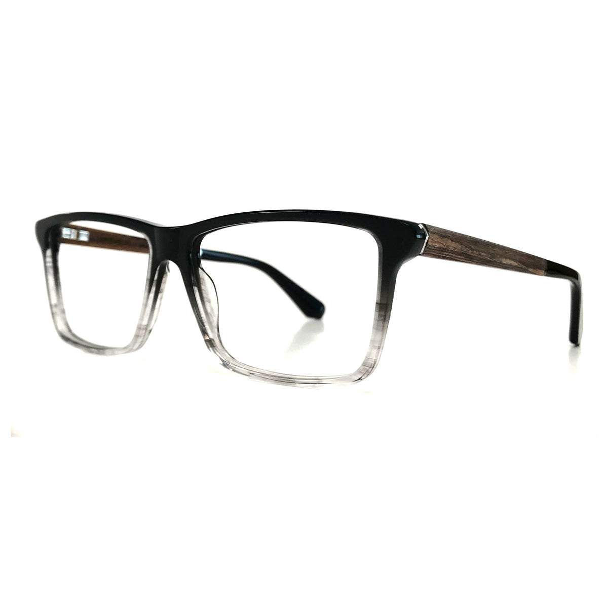 Woodfellas Brillenfassung Jasper 11022 Ebenholz Schwarz