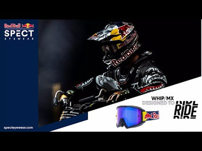 Red Bull SPECT Eyewear Motocrossbrille WHIP-005 rot