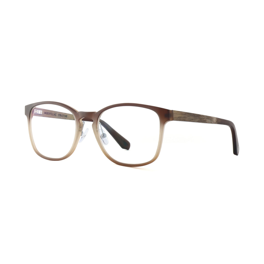 Woodfellas Brillenfassung Structure 11117 Walnussholz Braun