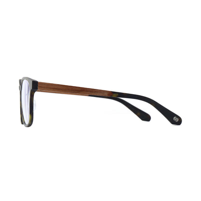 Woodfellas Brillenfassung Structure 11117 Curledholz Havanna