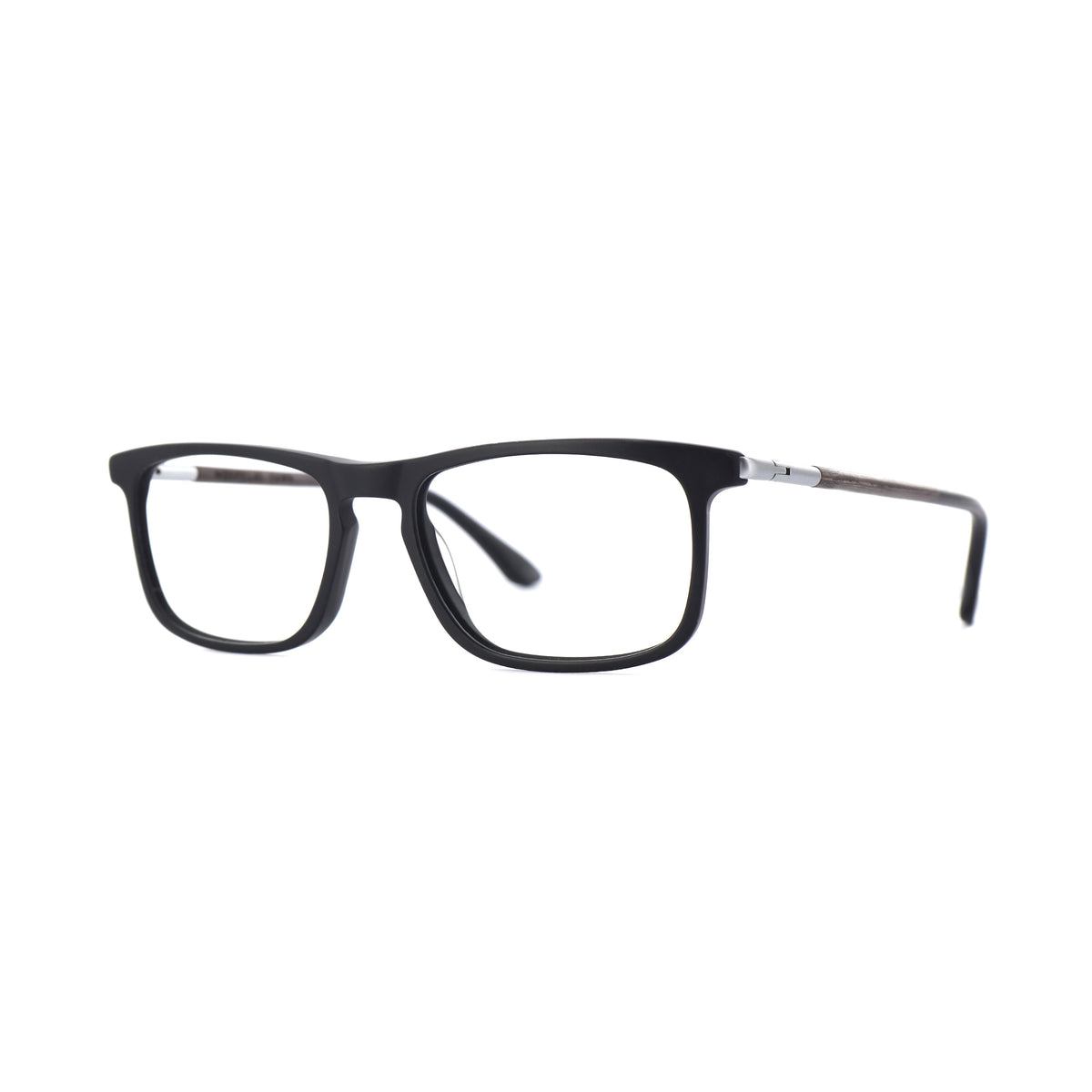 Woodfellas Brillenfassung Yawn 11076 Schwarzeiche Schwarz